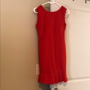 Zara orange/red dress